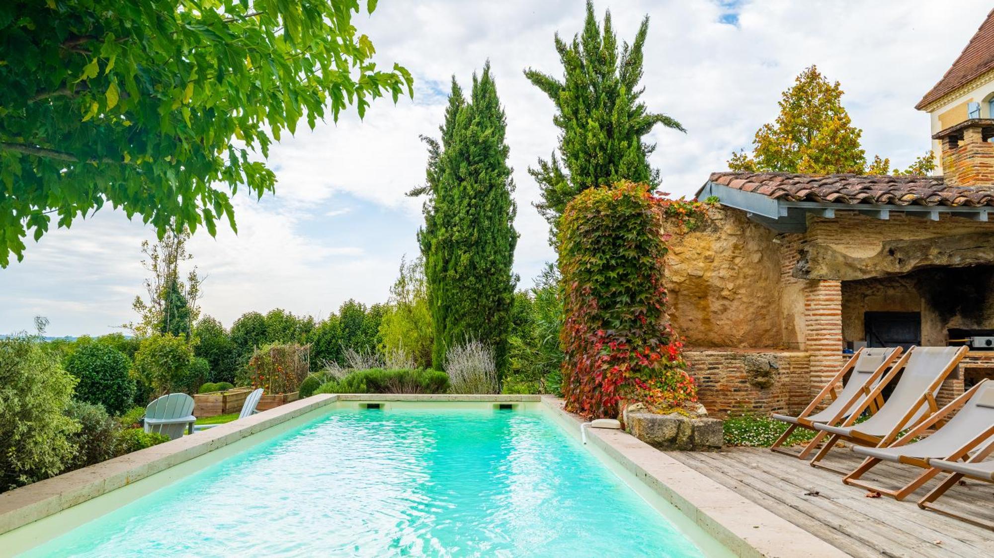 Propriete Le Monneton Bed & Breakfast Sainte-Christie Dış mekan fotoğraf