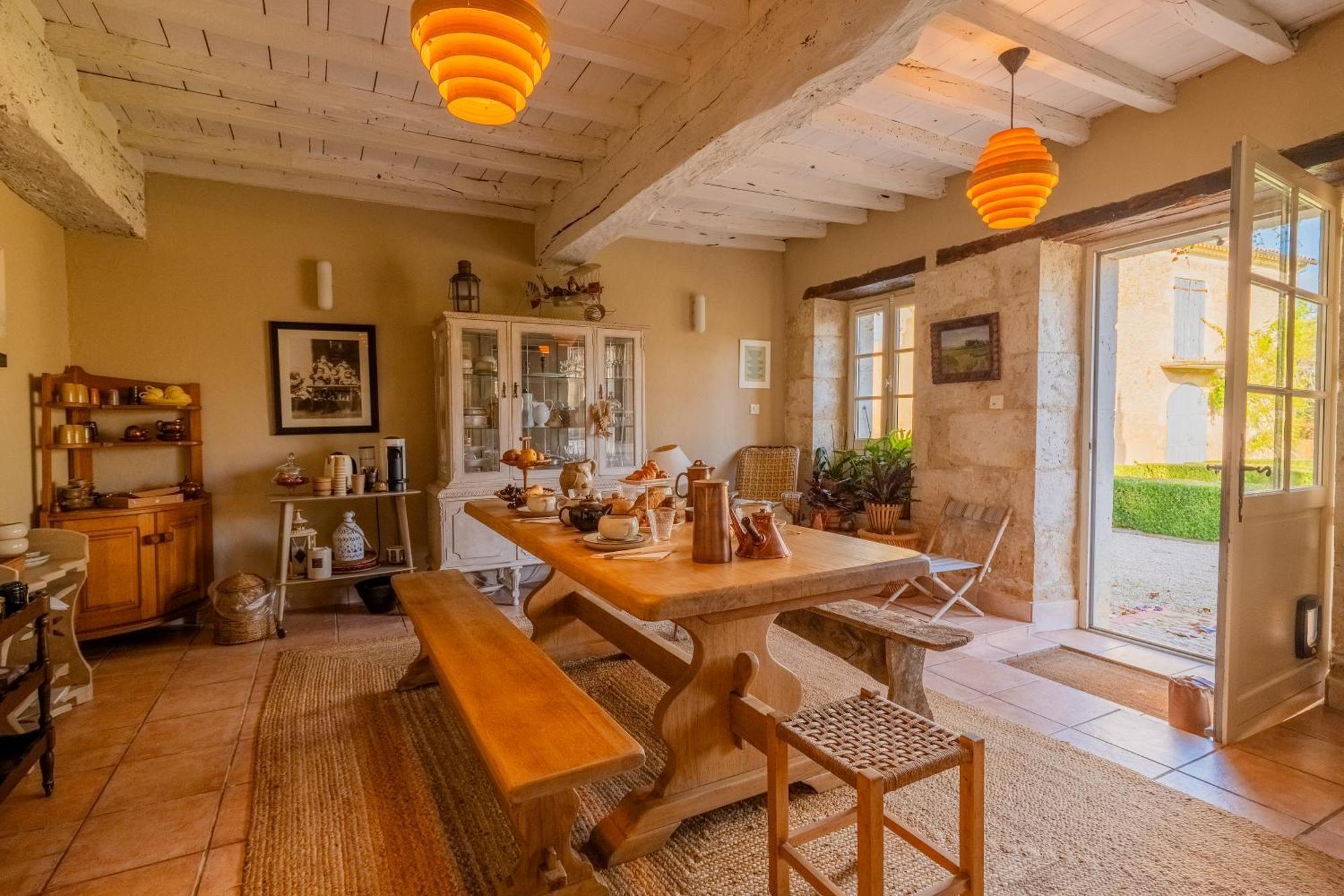 Propriete Le Monneton Bed & Breakfast Sainte-Christie Dış mekan fotoğraf