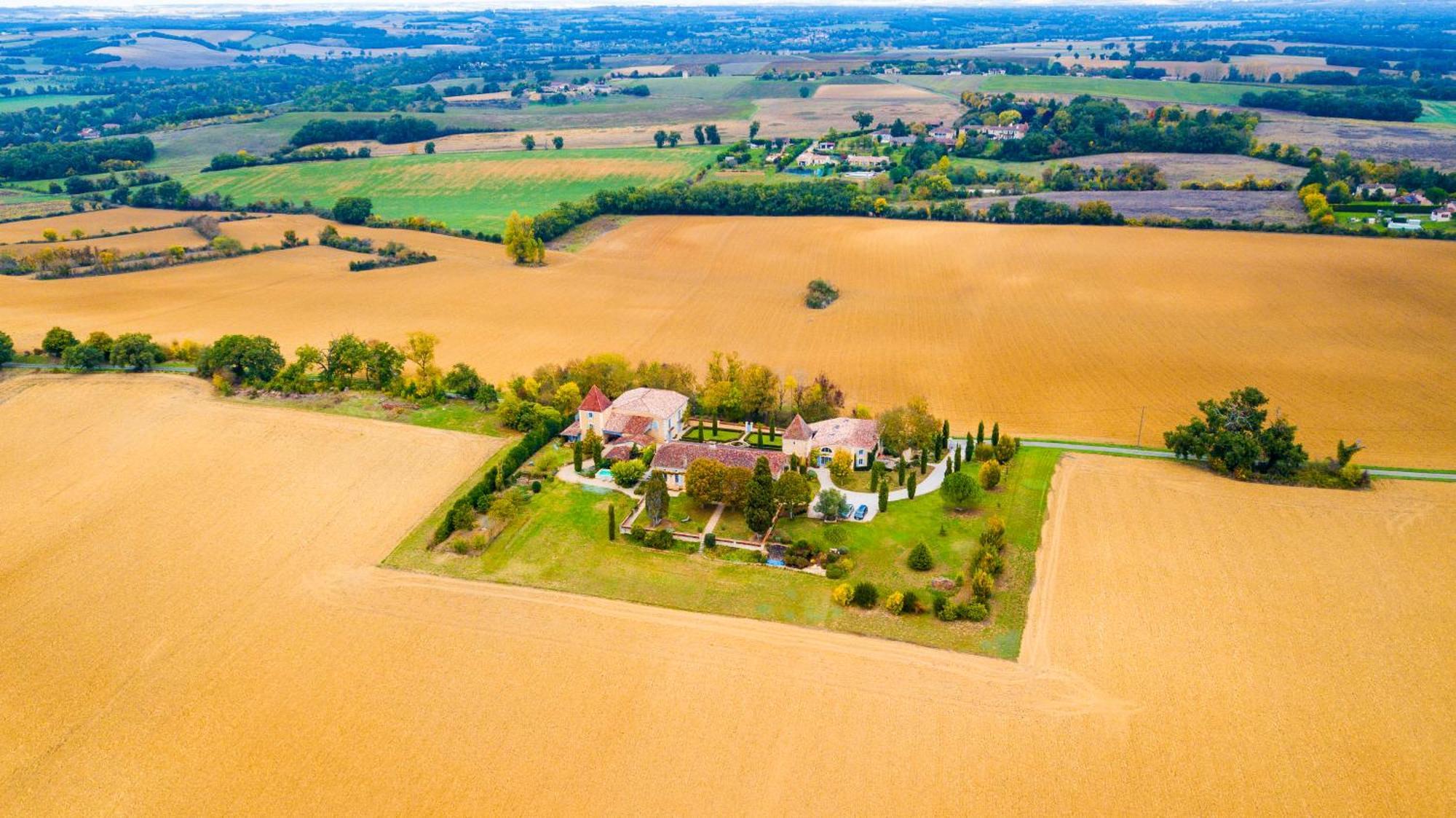 Propriete Le Monneton Bed & Breakfast Sainte-Christie Dış mekan fotoğraf
