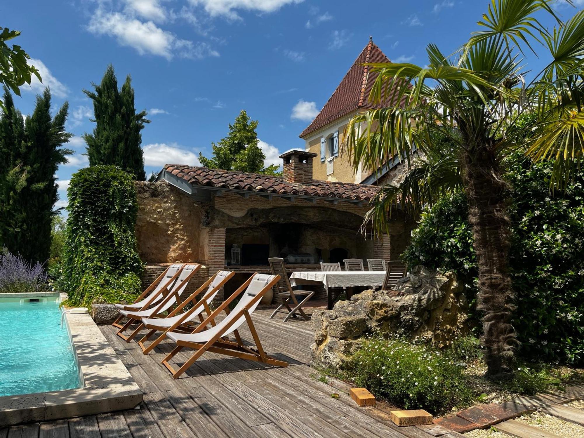 Propriete Le Monneton Bed & Breakfast Sainte-Christie Dış mekan fotoğraf